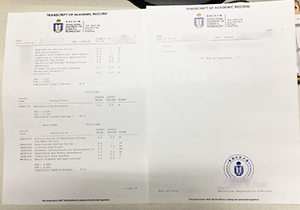 HKUST fake transcript
