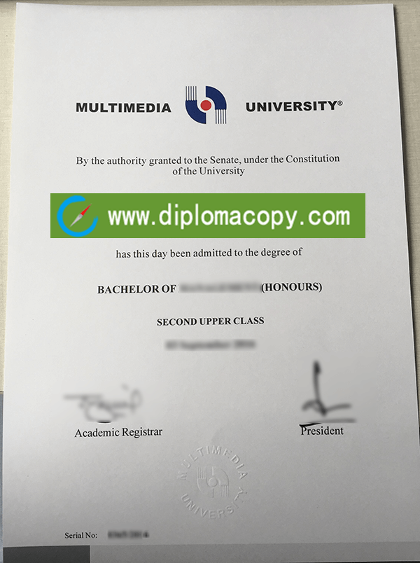 Buy fake Multimedia University degree