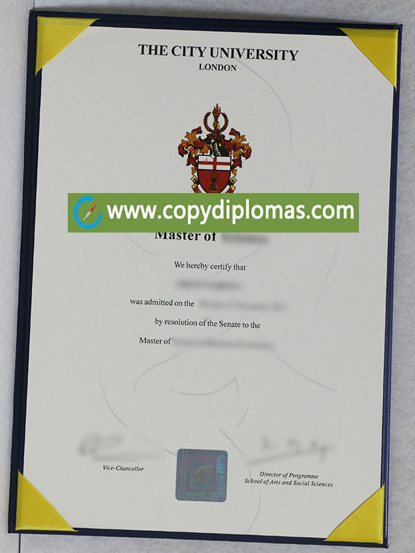 City University of London diploma