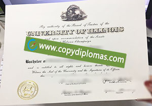 University of Illinois diploma